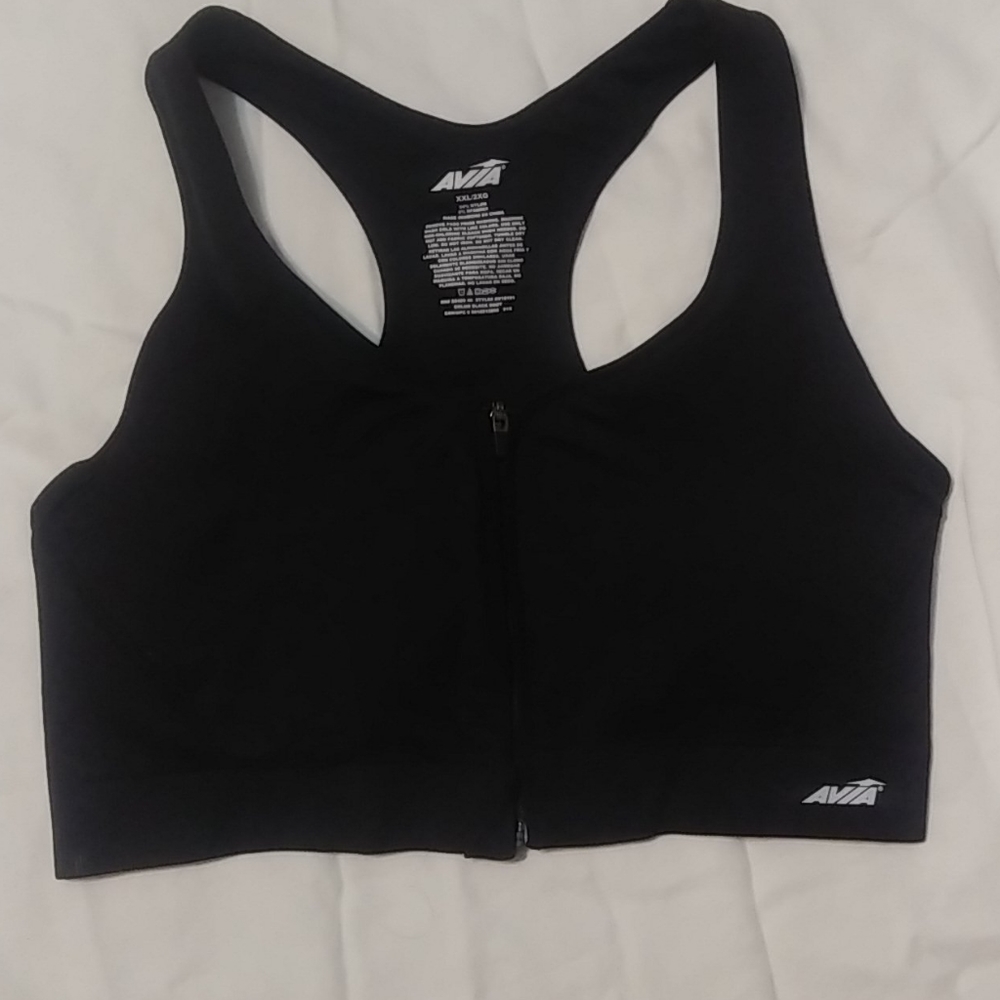 Black Sports Bra